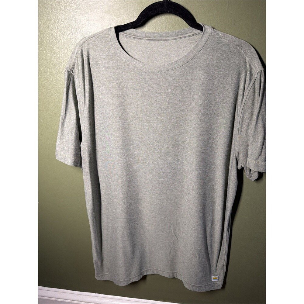 Vuori Men's Strato Tech Tee Heather Large